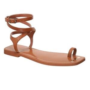 INC NWOB Tan Remmie Strappy Square Toe Sandals Size 9.5